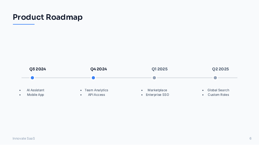 SaaS Growth Metrics Investor Deck