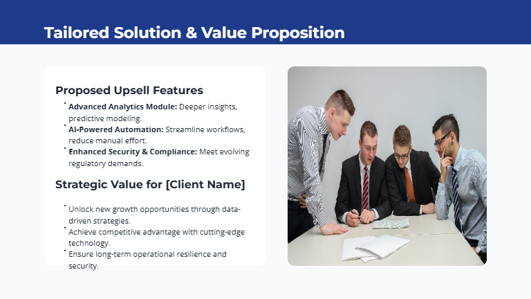 SaaS Renewal Sales Pitch for Enterprise Accounts