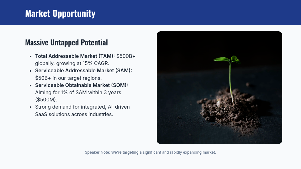 Seed Traction Deck for Early-Stage SaaS
