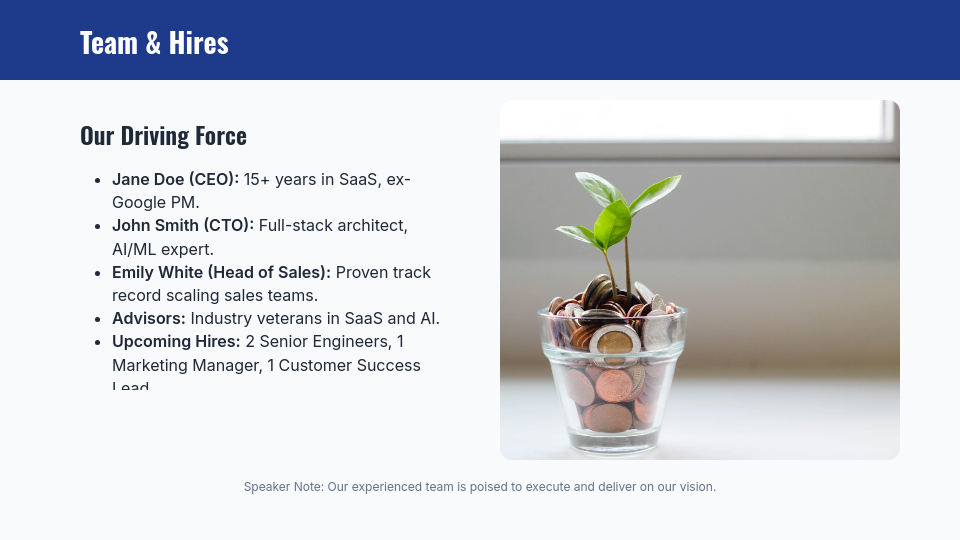 Seed Traction Deck for Early-Stage SaaS