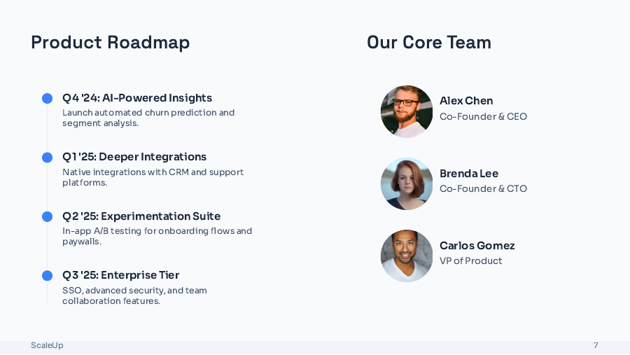 Product-Led Growth Startup Deck