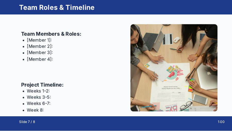 Student Project Pitch - STEM Focus