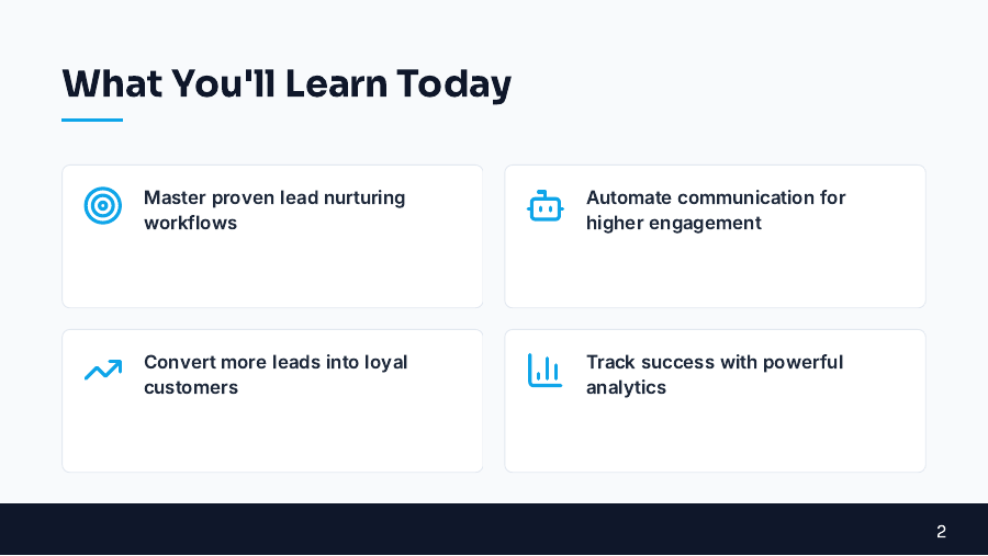 SaaS Demo Webinar for Lead Nurturing