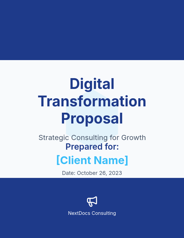 SMB Digital Strategy & Implementation Proposal