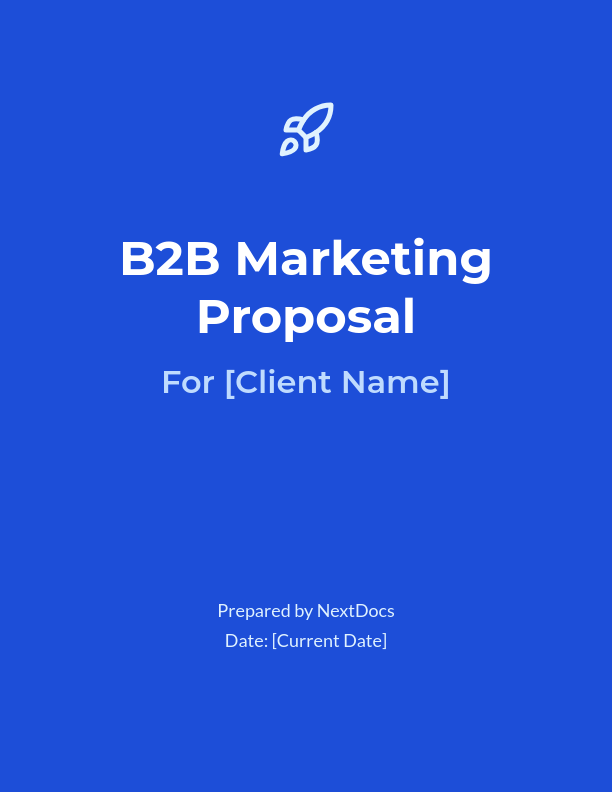 B2B Growth Marketing Proposal — Campaign Plan