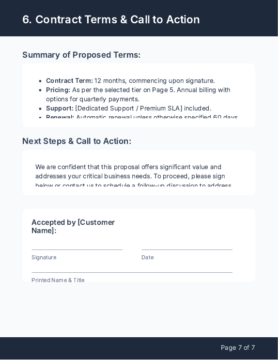 Enterprise SaaS Renewal & Upsell Proposal
