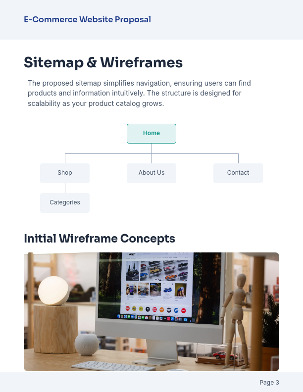 E-commerce Conversion Redesign Proposal