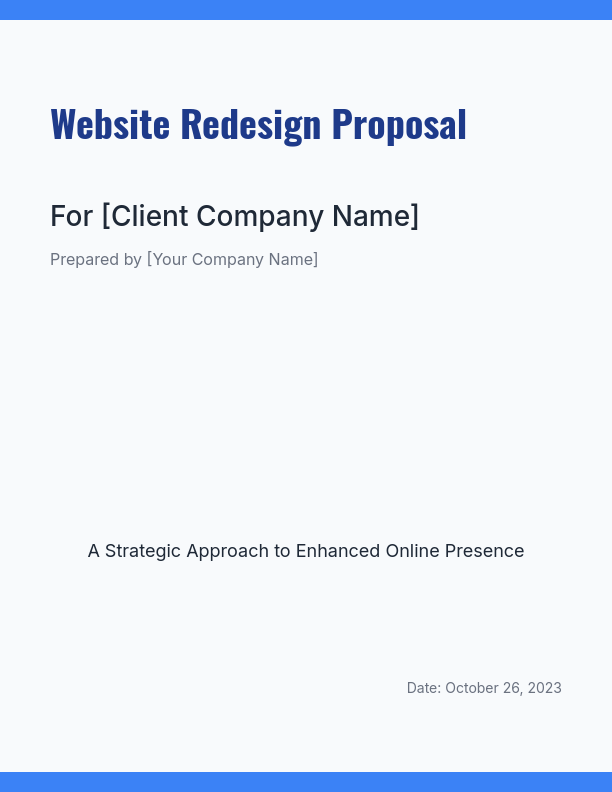 Responsive Website Redesign & SEO Plan