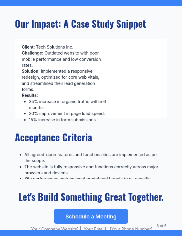 Responsive Website Redesign & SEO Plan