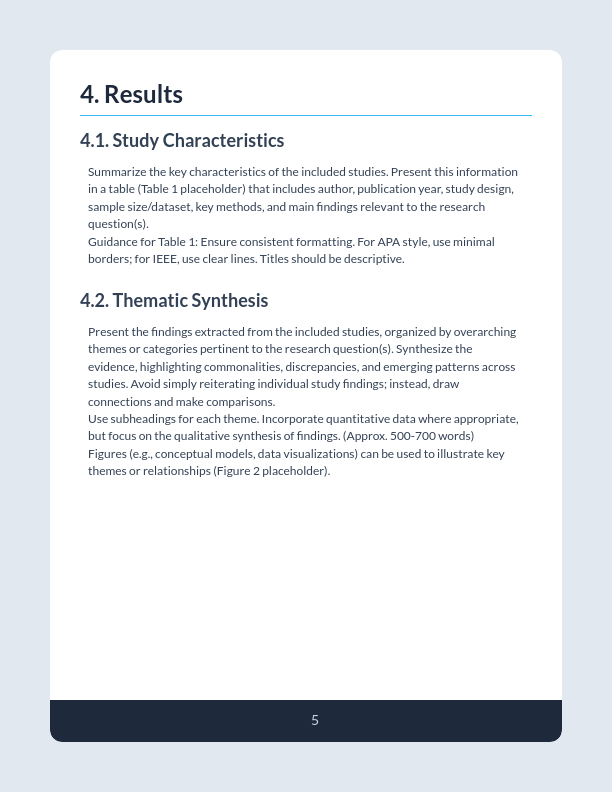 Empirical Literature Review for STEM Research