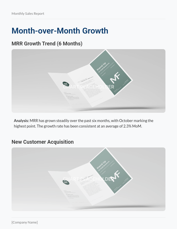 Monthly Customer Cohort Sales Insights