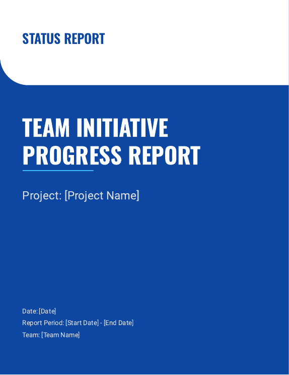 Team Progress Report for Stakeholders v5