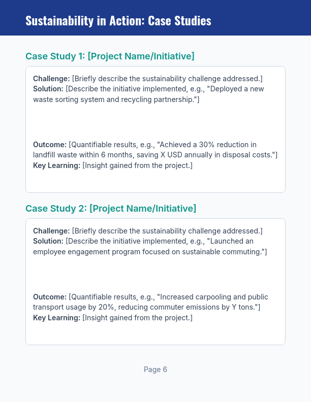 Annual Sustainability Whitepaper: Key Insights