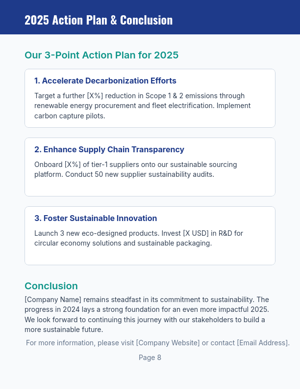 Annual Sustainability Whitepaper: Key Insights