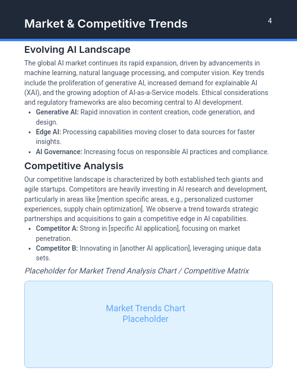 Annual AI Strategy Whitepaper for Execs
