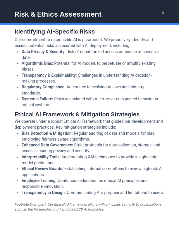 Annual AI Strategy Whitepaper for Execs