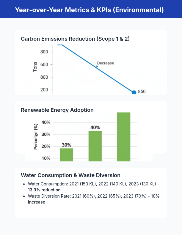 Annual ESG Impact Report for Investors