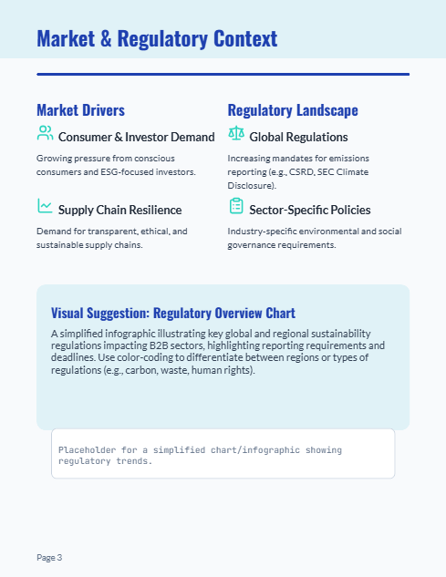 Enterprise B2B Sustainability Playbook