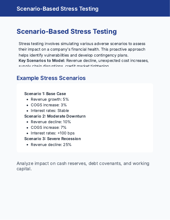 Financial Risk & Liquidity Playbook for CFOs