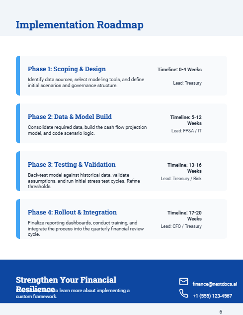 Corporate Liquidity Stress-Testing Guide