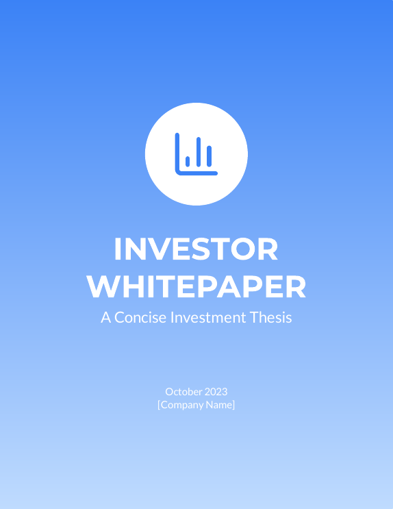 Investor Whitepaper: Growth & Risk Thesis