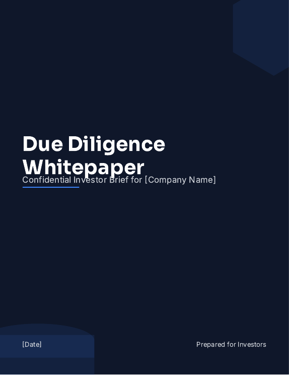 Investor Due Diligence: Growth-Stage Analysis
