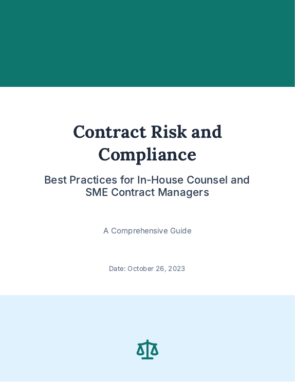 Contract Risk Compliance Guide for SMEs