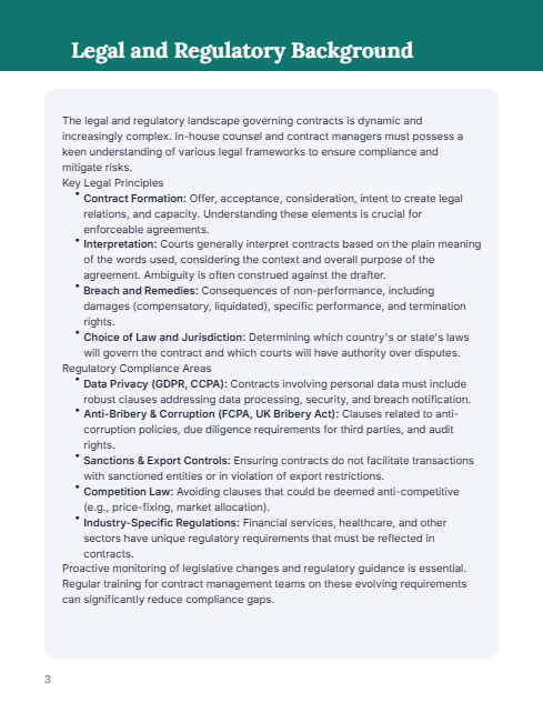 Contract Risk Compliance Guide for SMEs