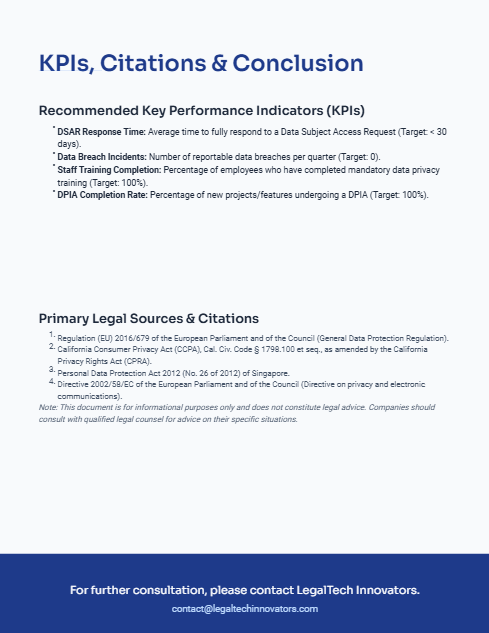 Cross-Border Privacy Compliance for Fintech