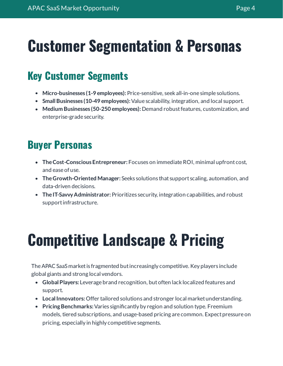 SaaS Market Growth Report — APAC SMBs