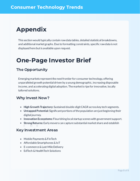 Emerging Markets Consumer Tech Trends