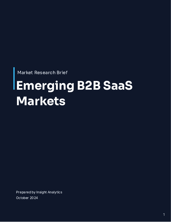 Emerging B2B SaaS Market Research Brief