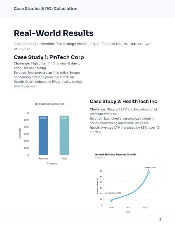 B2B SaaS Retention & ROI Whitepaper