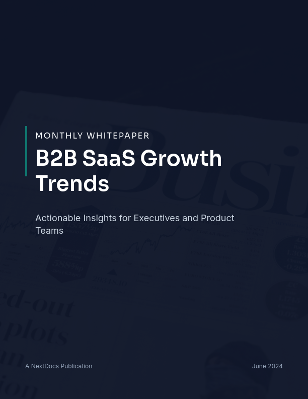 Monthly B2B SaaS Growth Insights