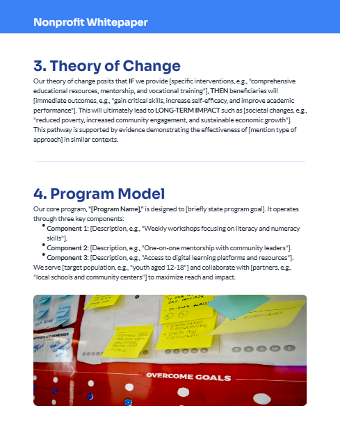 Nonprofit Impact & Fundraising Roadmap