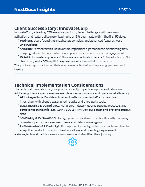 B2B SaaS Product Adoption Whitepaper