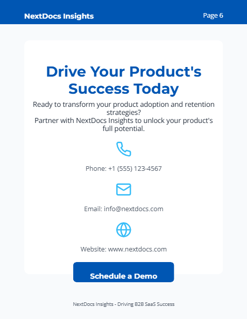 B2B SaaS Product Adoption Whitepaper