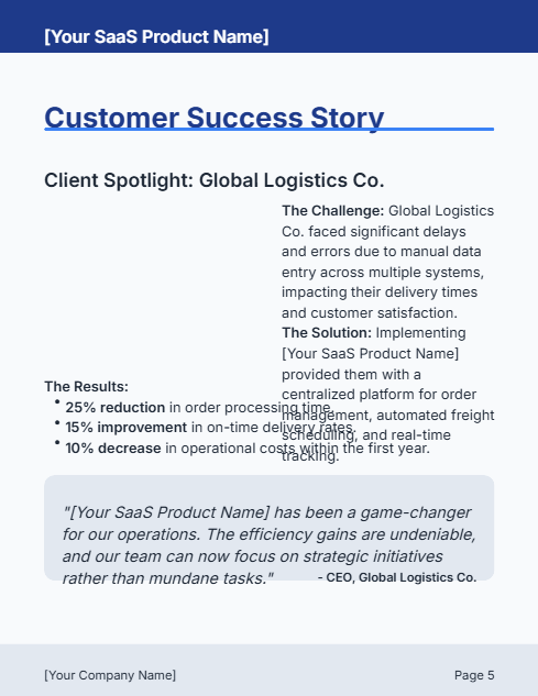 B2B SaaS Product ROI & Adoption Whitepaper