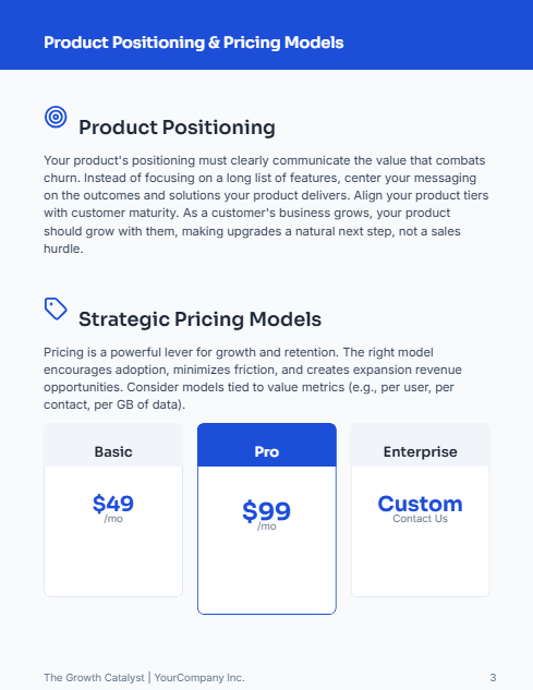 SaaS Growth & Retention Playbook