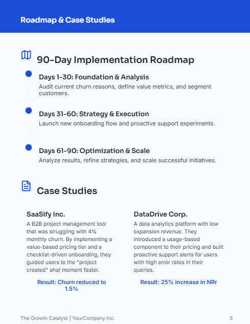 SaaS Growth & Retention Playbook