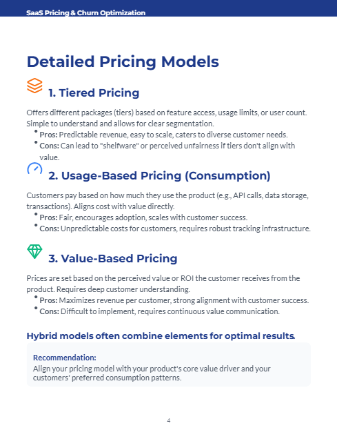 Mid-Market SaaS Pricing & Retention Strategy