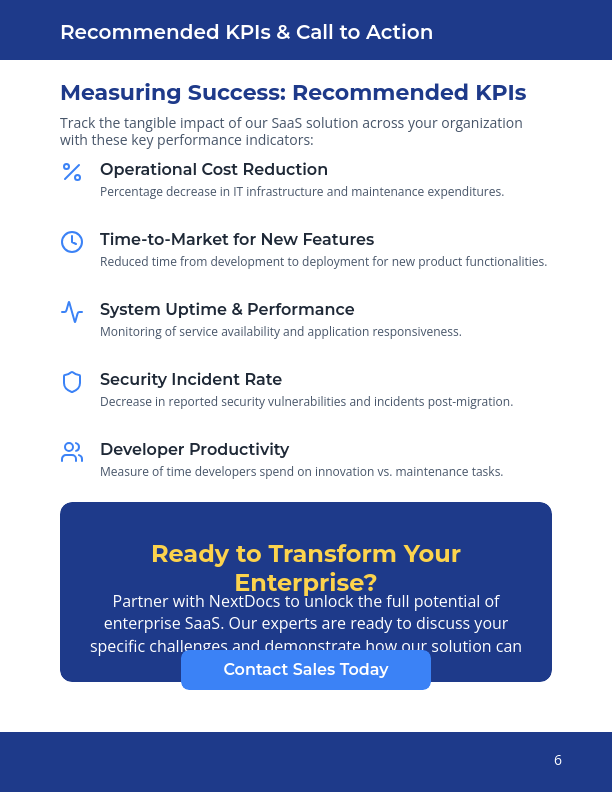 SaaS Enterprise Sales Playbook for CTOs