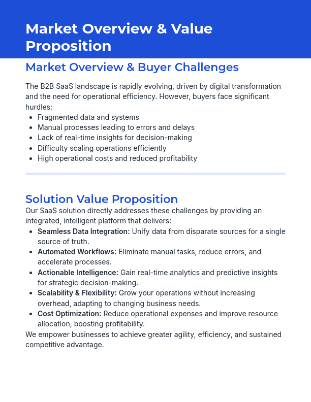 B2B SaaS Sales ROI Whitepaper - Executive Guide