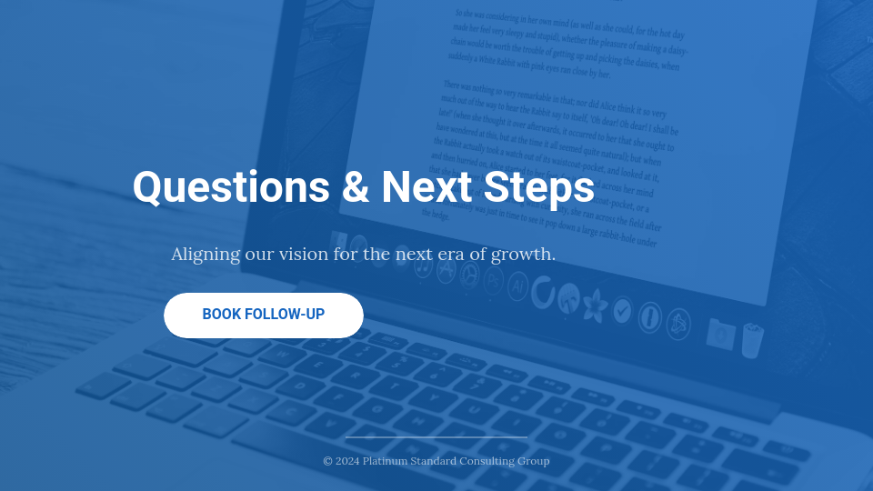 Quarterly Business Review Strategic Roadmap