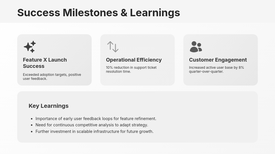 Strategic QBR Meeting Framework