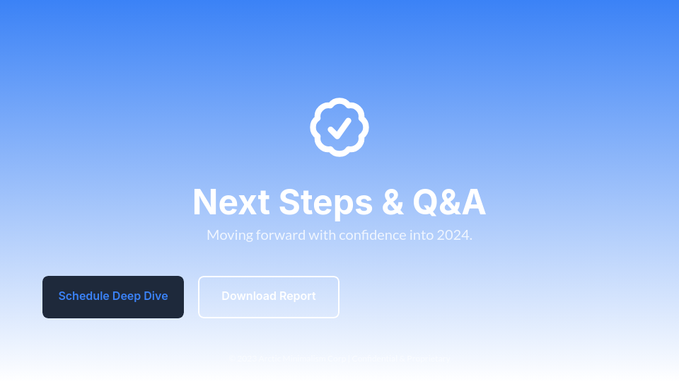 Quarterly Business Review Executive Sync