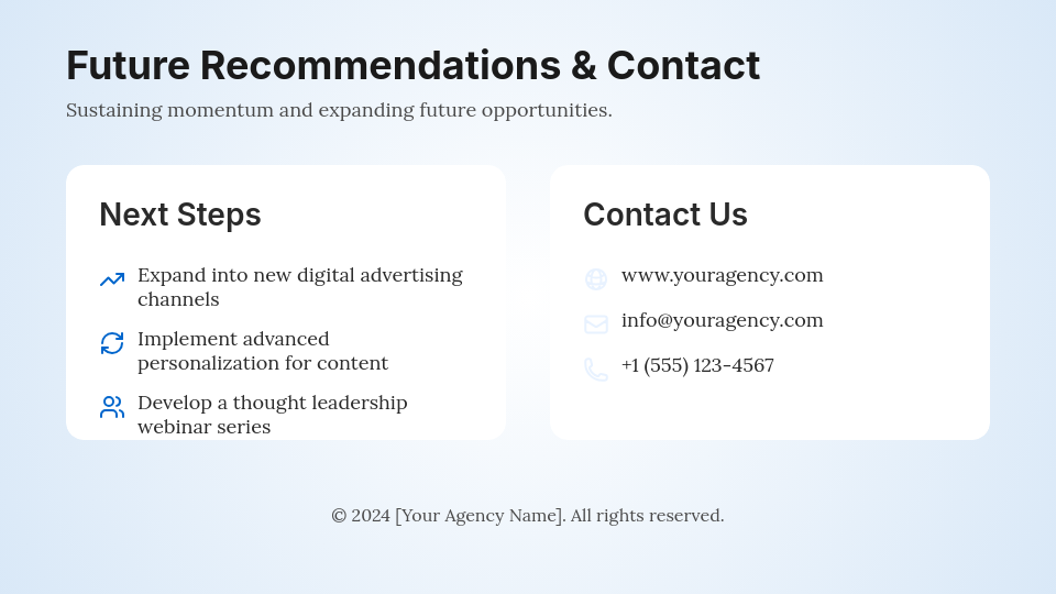 Agency Client Success & ROI Performance