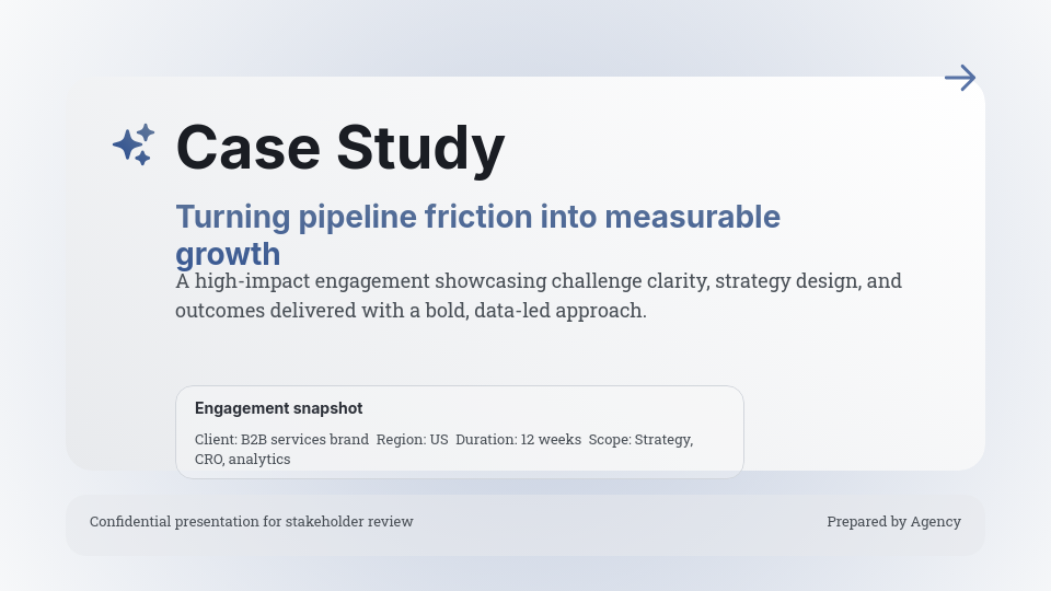 Creative Agency Results Showcase