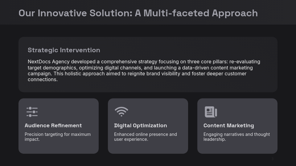 Agency Strategic Growth Case Study