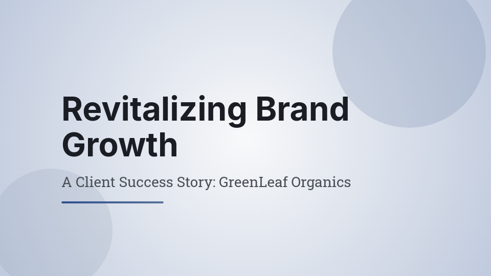 Strategic Agency Performance & ROI Report